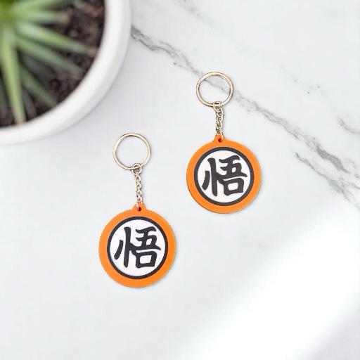 Dragon Ball Logo Keychain!
