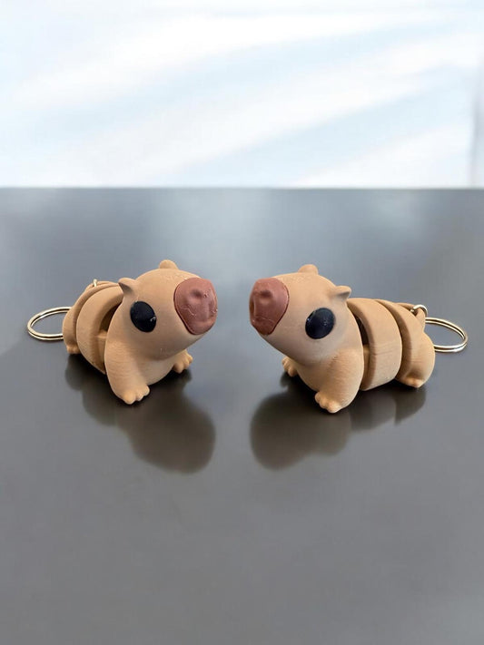 Flexible Capybara Keychain!