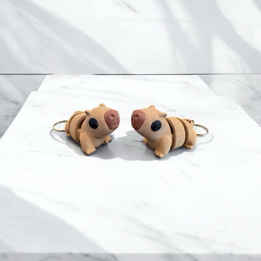 Flexible Capybara Keychain!